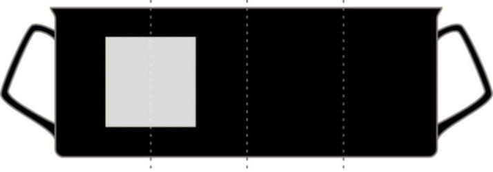 A la izquierda del asa