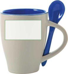 A la izquierda del asa