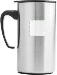 A la derecha del asa