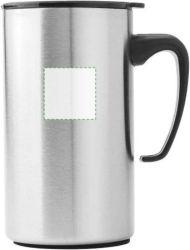 A la izquierda del asa