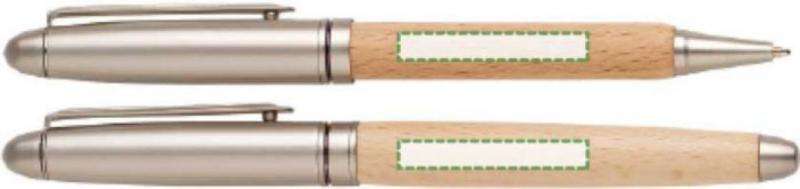 Junto al clip, escritura zurda