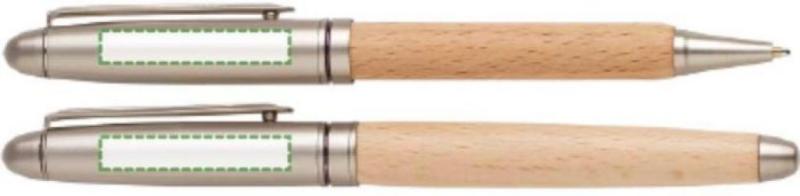 Junto al clip, escritura zurda