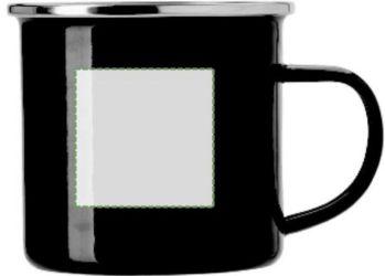 A la izquierda del asa