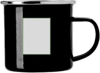 A la izquierda del asa