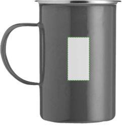 A la derecha del asa