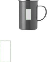 A la izquierda del asa