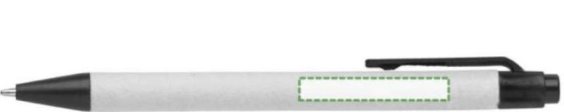 Junto al clip, escritura diestra