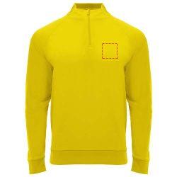 parte izquierda del pecho