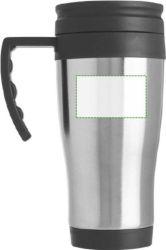 A la derecha del asa