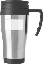 A la izquierda del asa