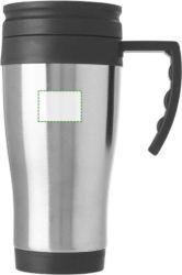 A la izquierda del asa