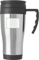 A la izquierda del asa