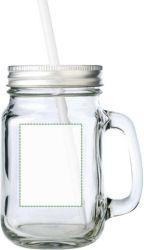 A la izquierda del asa