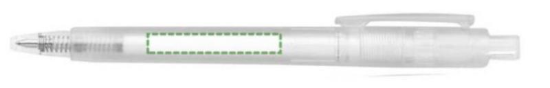 Junto al clip, escritura diestra