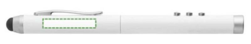 Junto al clip, escritura zurda