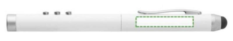 Junto al clip, escritura diestra