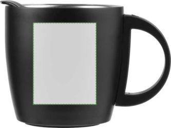 A la izquierda del asa