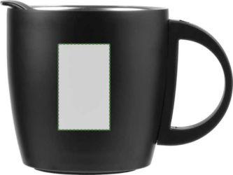 A la izquierda del asa