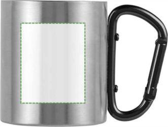 A la izquierda del asa