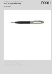 Junto al clip, escritura diestra